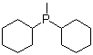 Dicyclohexylmethylphosphine molecular structure (CAS 50420-46-7)