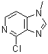 4-氯-1-甲基-1H-咪唑并[4,5-c]吡啶分子结构 (CAS 50432-68-3)