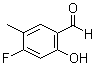 structure of CAS# 504414-06-6, 4-Fluoro-2-hydroxy-5-methylbenzaldehyde