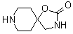 1-Oxa-3,8-diazaspiro[4.5]decan-2-one molecular structure (CAS 5052-95-9)