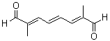 structure of CAS# 5056-17-7, (E,E,E)-2,7-Dimethyl-2,4,6-octatrien-1,8-dial;(all-E)-2,7-Dimethyl-2,4,6-octatrienedial; 12,12'-Di-apo-carotenedial; all-E-2,7-Dimethylocta-2,4,6-triene-1,8-dial
