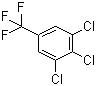 结构式 CAS# 50594-82-6, 3,4,5-三氯三氟甲苯