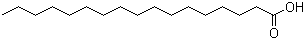 Heptadecanoic acid molecular structure (CAS 506-12-7)