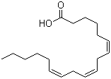 gamma-Linolenic acid molecular structure (CAS 506-26-3)