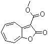 3-(Methoxycarbonyl)-2H-cyclohepta[b]furan-2-one molecular structure (CAS 50603-71-9)