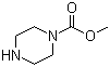 Methyl piperazine-1-carboxylate molecular structure (CAS 50606-31-0)