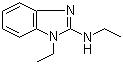 结构式 CAS# 50616-11-0, N,1-二乙基-1H-苯并咪唑-2-胺
