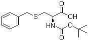 Boc-S-Benzyl-L-cysteine molecular structure (CAS 5068-28-0)