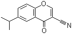 3-Cyano-6-isopropylchromone molecular structure (CAS 50743-32-3)