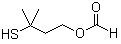 3-Mercapto-3-methylbutyl formate molecular structure (CAS 50746-10-6)
