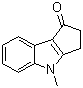 4-Methyl-3,4-dihydrocyclopenta[b]indol-1(2H)-one molecular structure (CAS 50776-26-6)