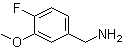 4-Fluoro-3-methoxybenzenemethanamine molecular structure (CAS 508177-67-1)
