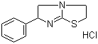 structure of CAS# 5086-74-8, Tetramisole hydrochloride;Levamisole hydrochloride; DL-2,3,5,6-Tetrahydro-6-phenylimidazo[2,1-b]thiazole hydrochloride