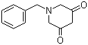1-苄基-3,5-哌啶二酮分子结构 (CAS 50866-56-3)