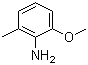 2-甲氧基-6-甲基苯胺分子结构 (CAS 50868-73-0)