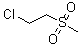 1-氯-2-(甲基磺酰基)乙烷分子结构 (CAS 50890-51-2)
