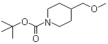 structure of CAS# 509147-78-8, 4-(Methoxymethyl)-1-piperidinecarboxylic acid tert-butyl ester
