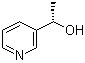 structure of CAS# 5096-11-7, (alphaS)-alpha-Methyl-3-pyridinemethanol;(S)-(-)-1-(3-Pyridyl)ethanol; (S)-1-(3-Pyridyl)ethanol; (S)-alpha-Methyl-3-pyridinemethanol