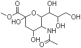 N-Acetylneuraminic acid methyl ester molecular structure (CAS 50998-13-5)