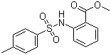structure of CAS# 50998-74-8, 2-[[(4-Methylphenyl)sulfonyl]amino]benzoic acid methyl ester;Methyl 2-(p-toluenesulfonylamino)benzoate