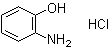 2-氨基苯酚盐酸盐分子结构 (CAS 51-19-4)