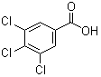 结构式 CAS# 51-39-8, 3,4,5-三氯苯甲酸