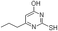 丙基硫氧嘧啶分子结构 (CAS 51-52-5)