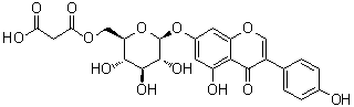 Malonylgenistin molecular structure (CAS 51011-05-3)
