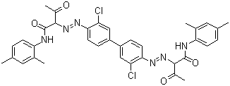 Pigment Yellow 13 molecular structure (CAS 5102-83-0)
