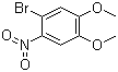 structure of CAS# 51072-66-3, 4-Bromo-5-nitroveratrole;1-Bromo-4,5-dimethoxy-2-nitrobenzene