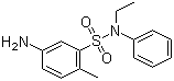 2-甲基-5-氨基-N-乙基苯磺酰苯胺分子结构 (CAS 51123-09-2)
