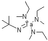 tert-Butyliminotris(ethylmethylamino)tantalum molecular structure (CAS 511292-99-2)