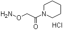 1-[(Aminooxy)acetyl]-piperidine monohydrochloride molecular structure (CAS 511531-59-2)