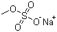 Sodium methyl sulfate molecular structure (CAS 512-42-5)