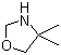 4,4-Dimethyloxazolidine molecular structure (CAS 51200-87-4)