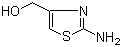 structure of CAS# 51307-43-8, 2-Amino-4-hydroxymethylthiazole;(2-Amino-1,3-thiazol-4-yl)methanol