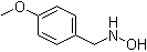 N-Hydroxy-4-methoxybenzylamine molecular structure (CAS 51307-59-6)