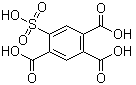 5-Sulfo-1,2,4-benzenetricarboxylic acid molecular structure (CAS 51307-74-5)