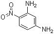 对硝基间苯二胺分子结构 (CAS 5131-58-8)