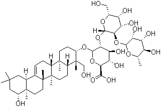 Soyasaponin Bb molecular structure (CAS 51330-27-9)