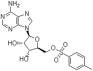 structure of CAS# 5135-30-8, 5'-Tosyladenosine;Adenosine 5'-tosylate