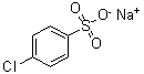 4-氯苯磺酸钠分子结构 (CAS 5138-90-9)