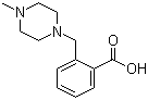 structure of CAS# 514209-40-6, 2-(4-Methylpiperazin-1-ylmethyl)benzoic acid