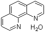 结构式 CAS# 5144-89-8, 1,10-菲罗啉(一水合物); 一水合邻菲罗啉