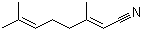3,7-二甲基-2,6-辛二烯腈分子结构 (CAS 5146-66-7)