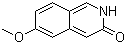 structure of CAS# 51463-14-0, 6-Methoxy-3(2H)-isoquinolinone;6-Methoxy-2,3-dihydroisoquinolin-3-one