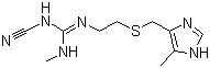 Cimetidine molecular structure (CAS 51481-61-9)