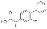 (S)-Flurbiprofen molecular structure (CAS 51543-39-6)