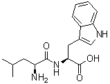 structure of CAS# 5156-22-9, L-Leucyl-L-tryptophan;Leucyltryptophan; NSC 310777
