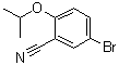 5-Bromo-2-isopropoxybenzonitrile molecular structure (CAS 515832-52-7)